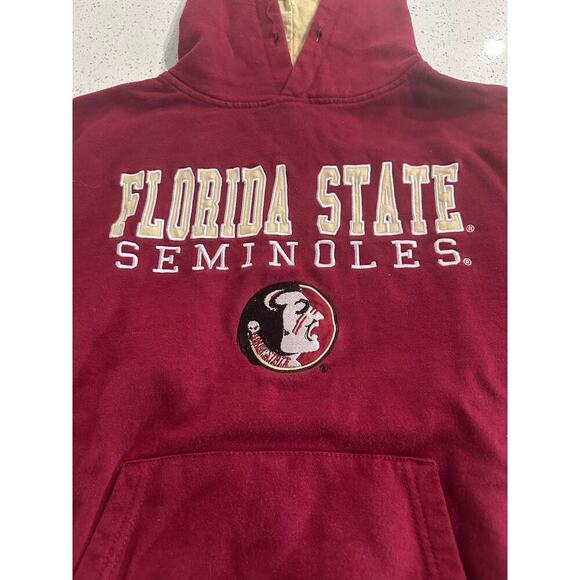 FSU Florida State Seminoles Hoodie Small Sweater Pullover Sweatshirt Vintage - Picture 2 of 6